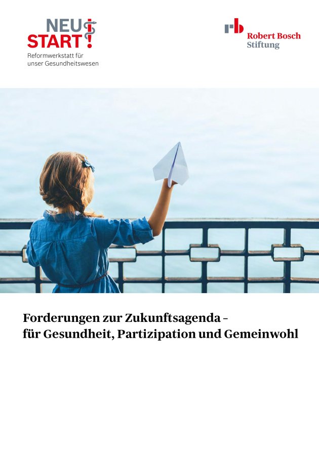Forderungen zur Neustart Zukunftsagenda