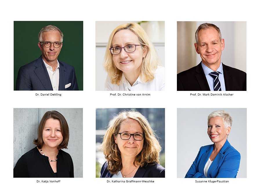 V.l.n.r.: Laurence Chaperon | Universitätsmedizin Göttingen | M42 | Michael Fuchs | Rolf Schulten-Ärztezeitung | Julia Knop